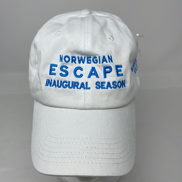 NWT Unisex Norwegian Escape Inaugural Season Cruise Ship Hat - Picture 1 of 7